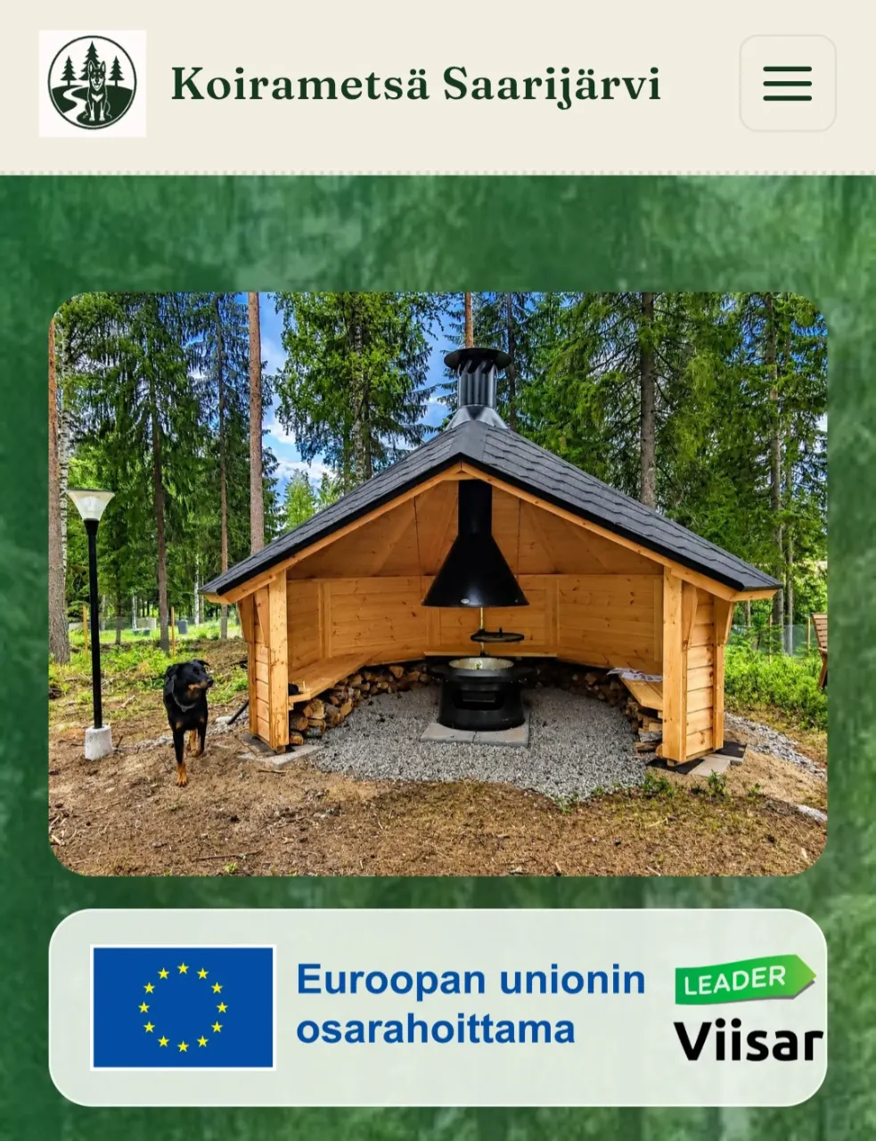 Koirametsä Saarijärvi, koirametsä Saarijärvi